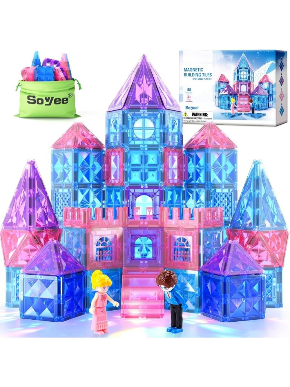 New Diamond Magnetic Building Blocks for Kids